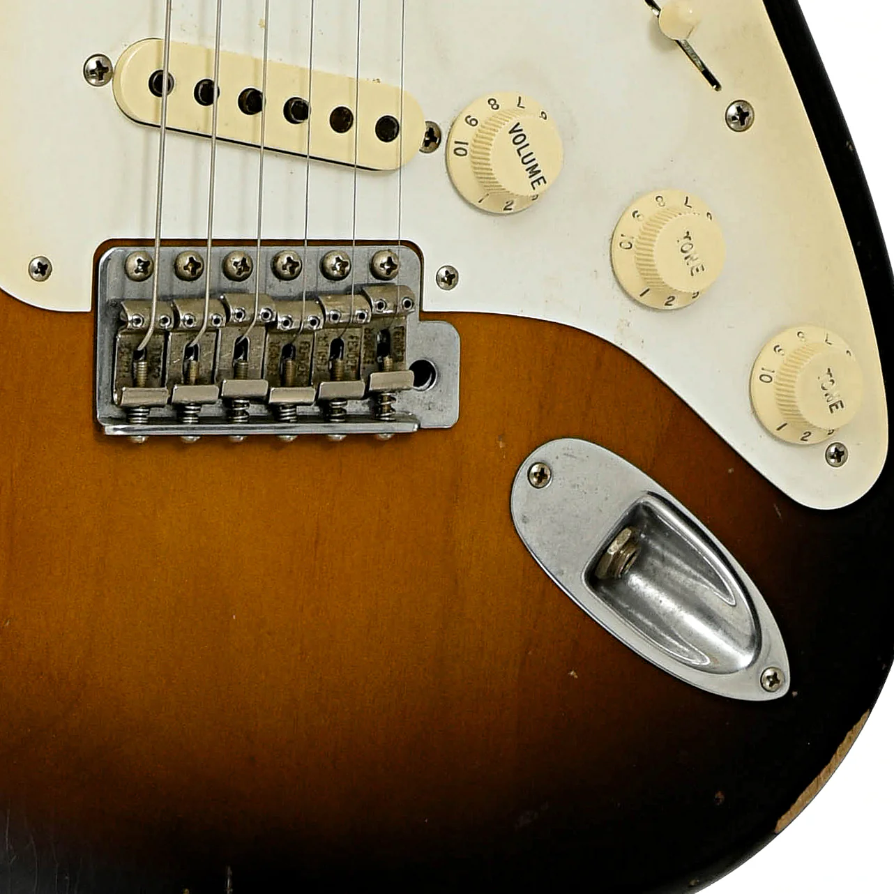 Fender Road Worn Stratocaster Electric Guitar (2010) - Image 5
