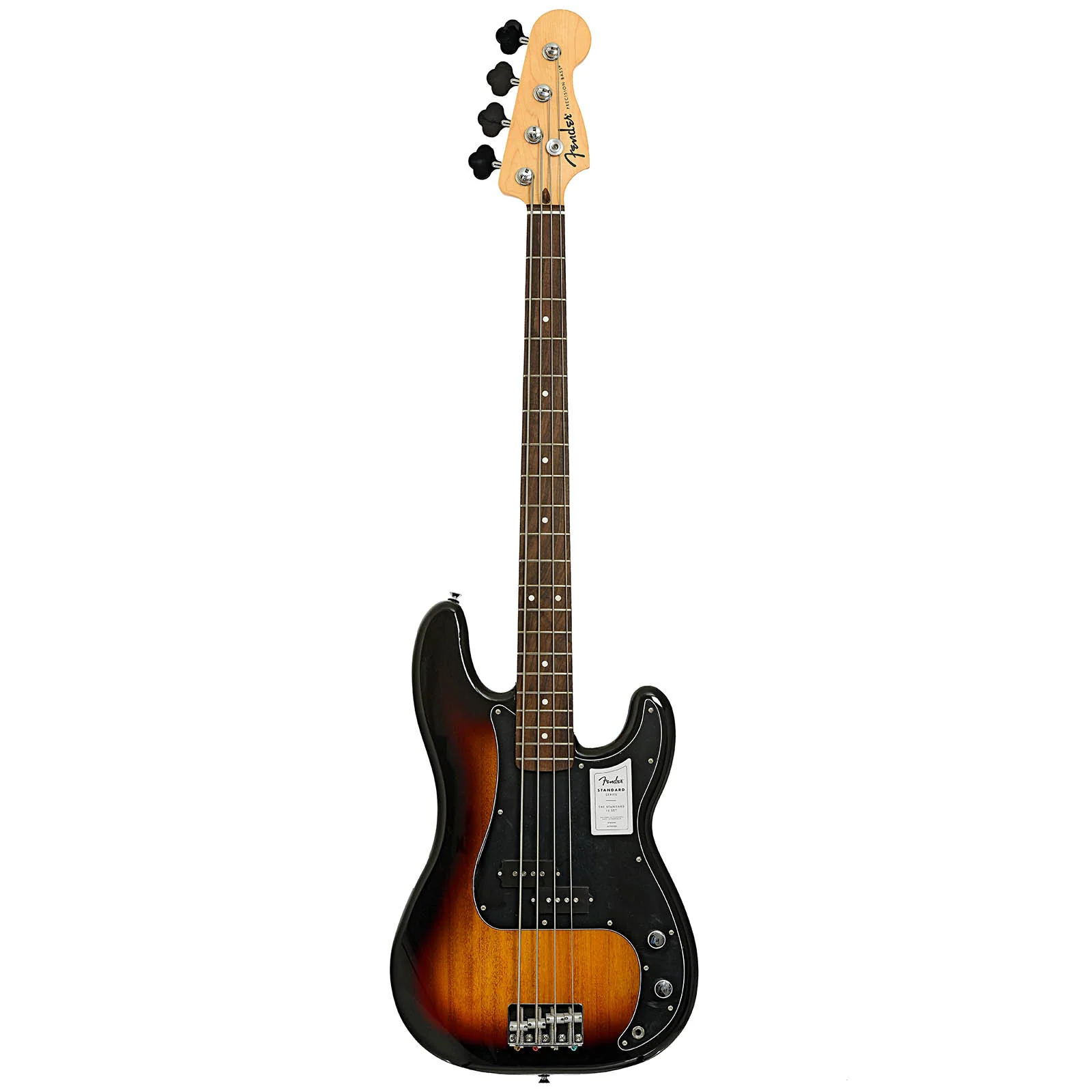 Fender Standard Precision Electric Bass Guitar, 3-Color Sunburst - Image 13