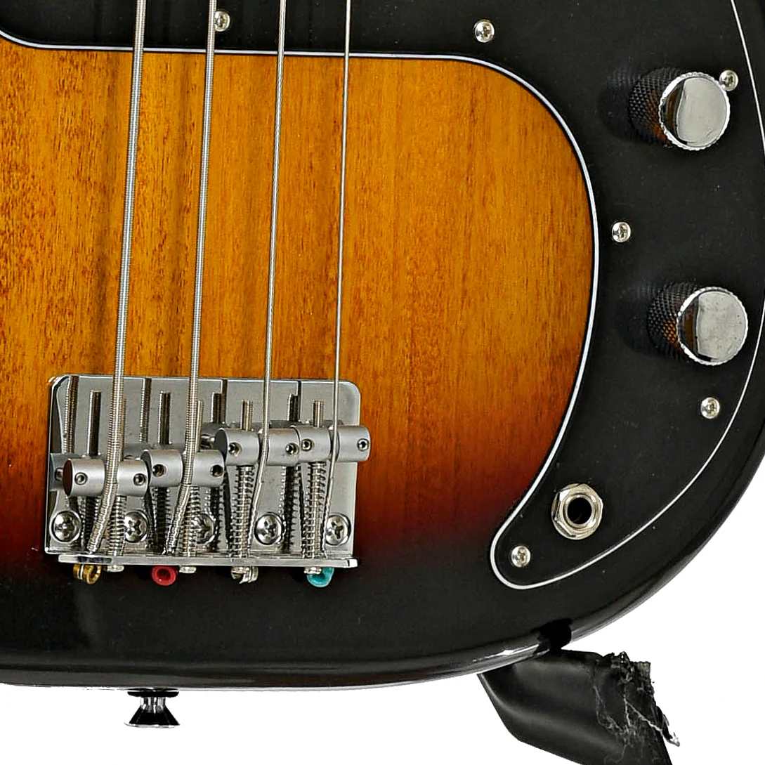 Fender Standard Precision Electric Bass Guitar, 3-Color Sunburst - Image 5