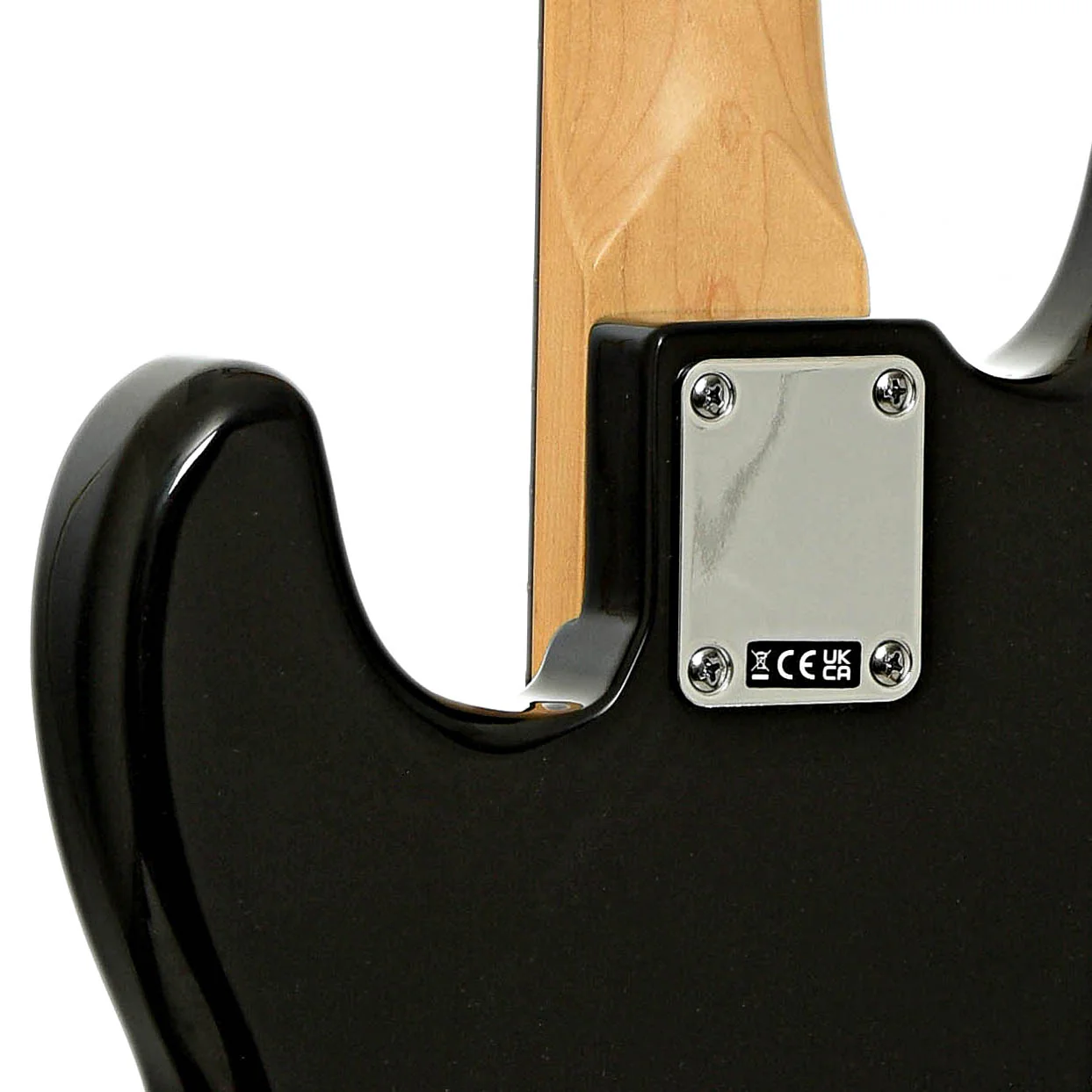 Fender Standard Precision Electric Bass Guitar, Black - Image 10