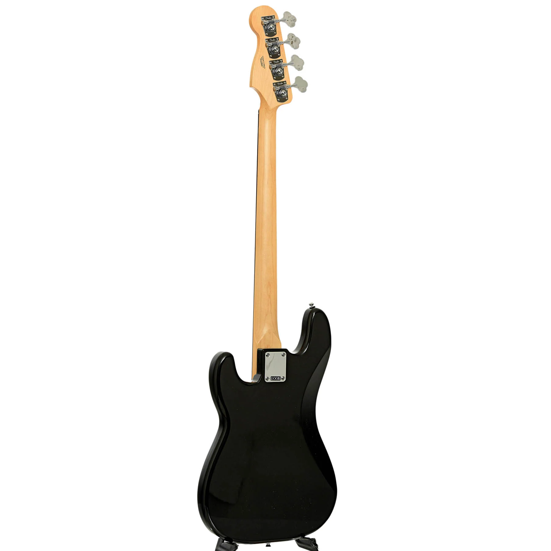 Fender Standard Precision Electric Bass Guitar, Black - Image 12