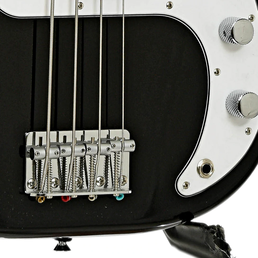 Fender Standard Precision Electric Bass Guitar, Black - Image 5