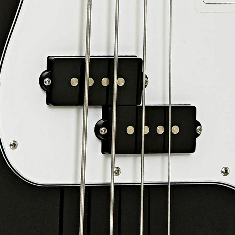Fender Standard Precision Electric Bass Guitar, Black - Image 6
