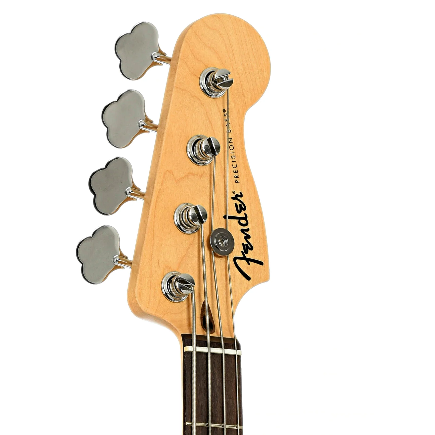 Fender Standard Precision Electric Bass Guitar, Black - Image 8