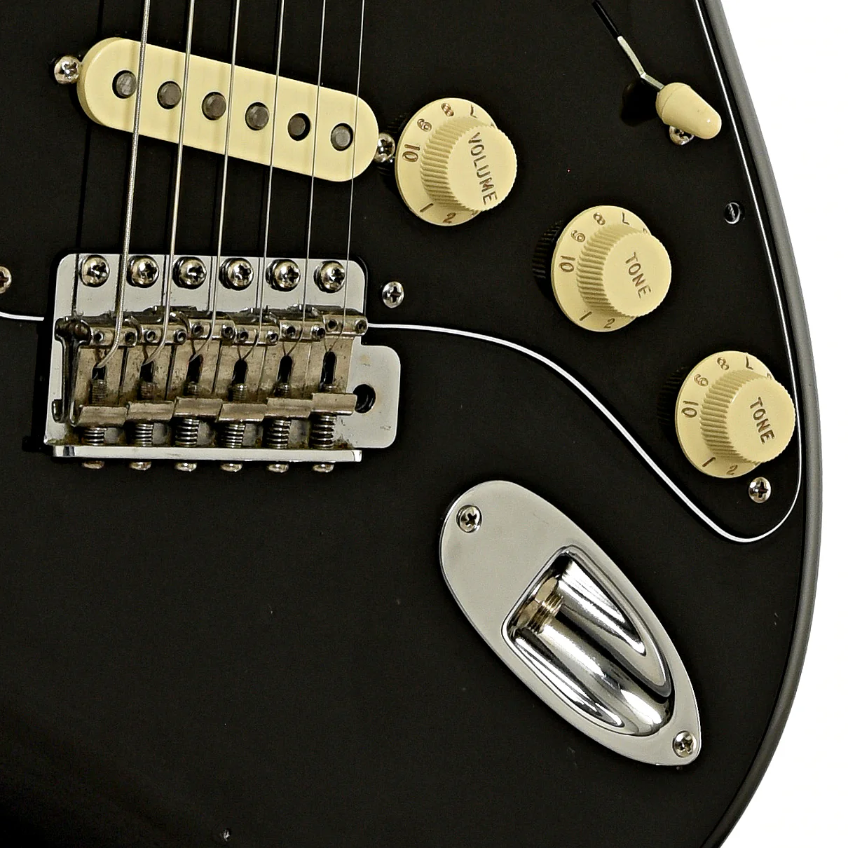 Fender Standard Stratocaster Electric Guitar (1988) - Image 5