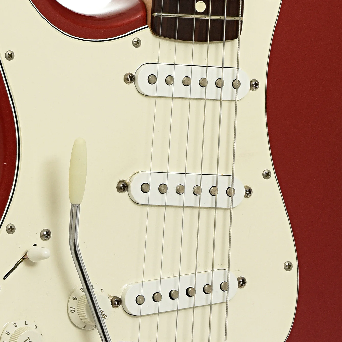 Fender Standard Stratocaster LH Electric Guitar (1991) - Image 6