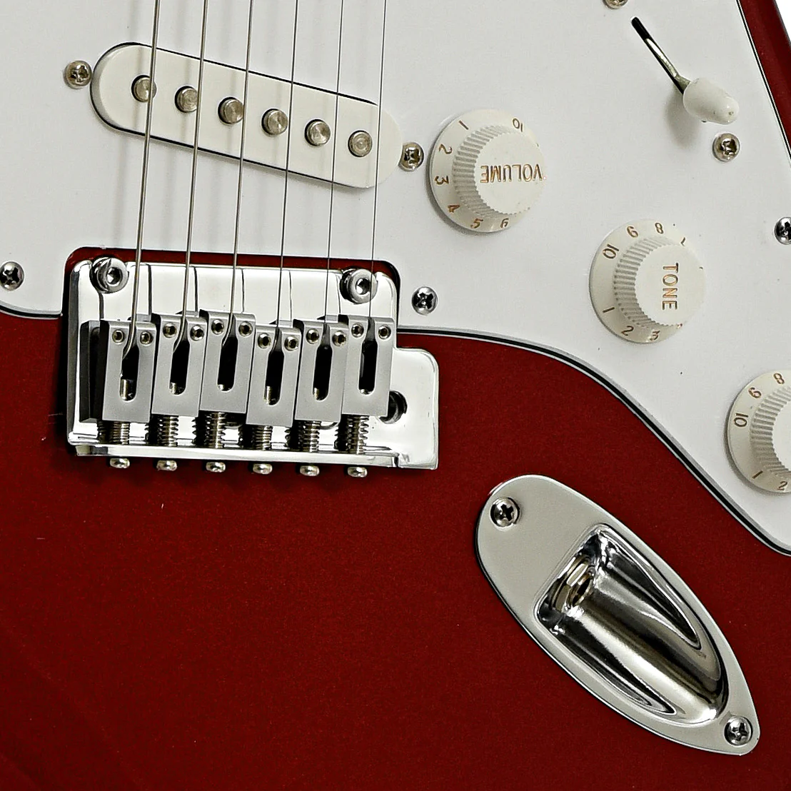 Fender Standard Stratocaster Electric Guitar, Candy Cola - Image 5