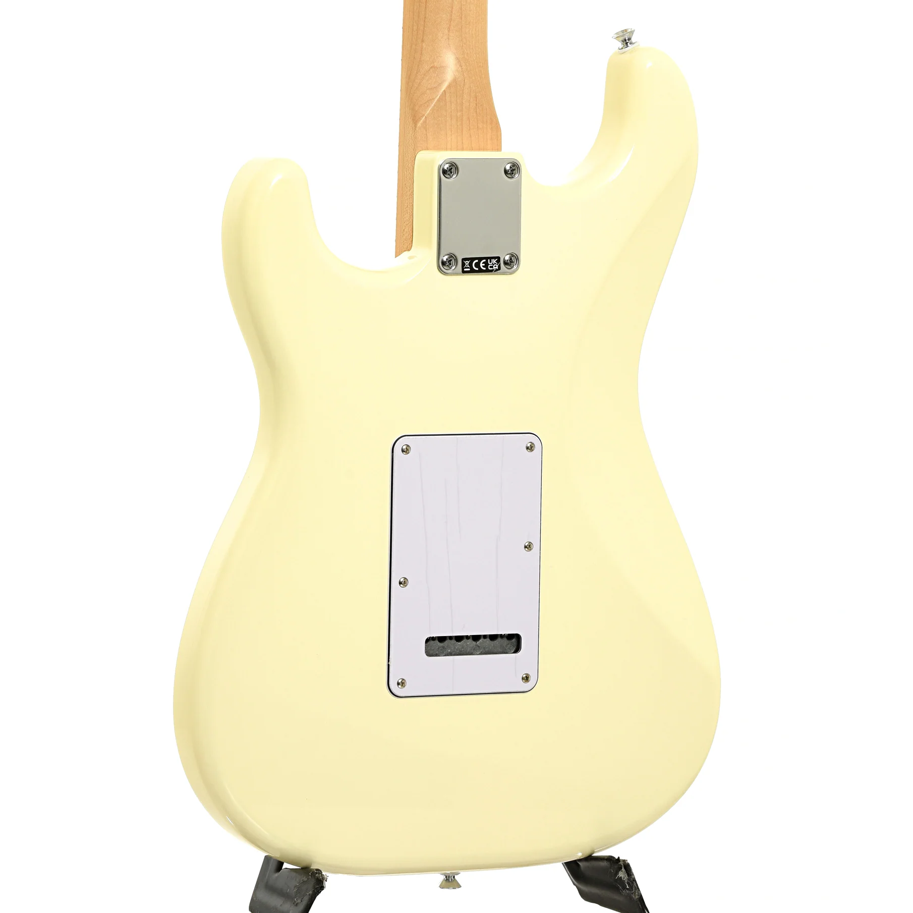 Fender Standard Stratocaster Electric Guitar, Olympic White - Image 11
