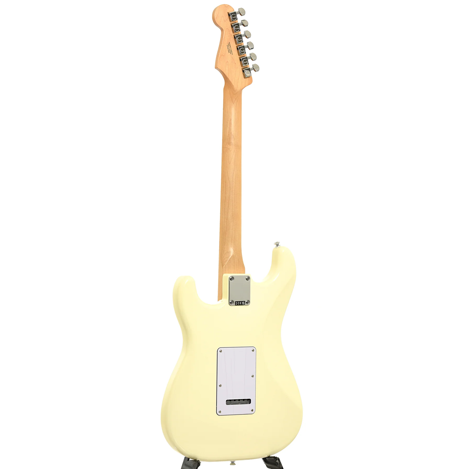 Fender Standard Stratocaster Electric Guitar, Olympic White - Image 12