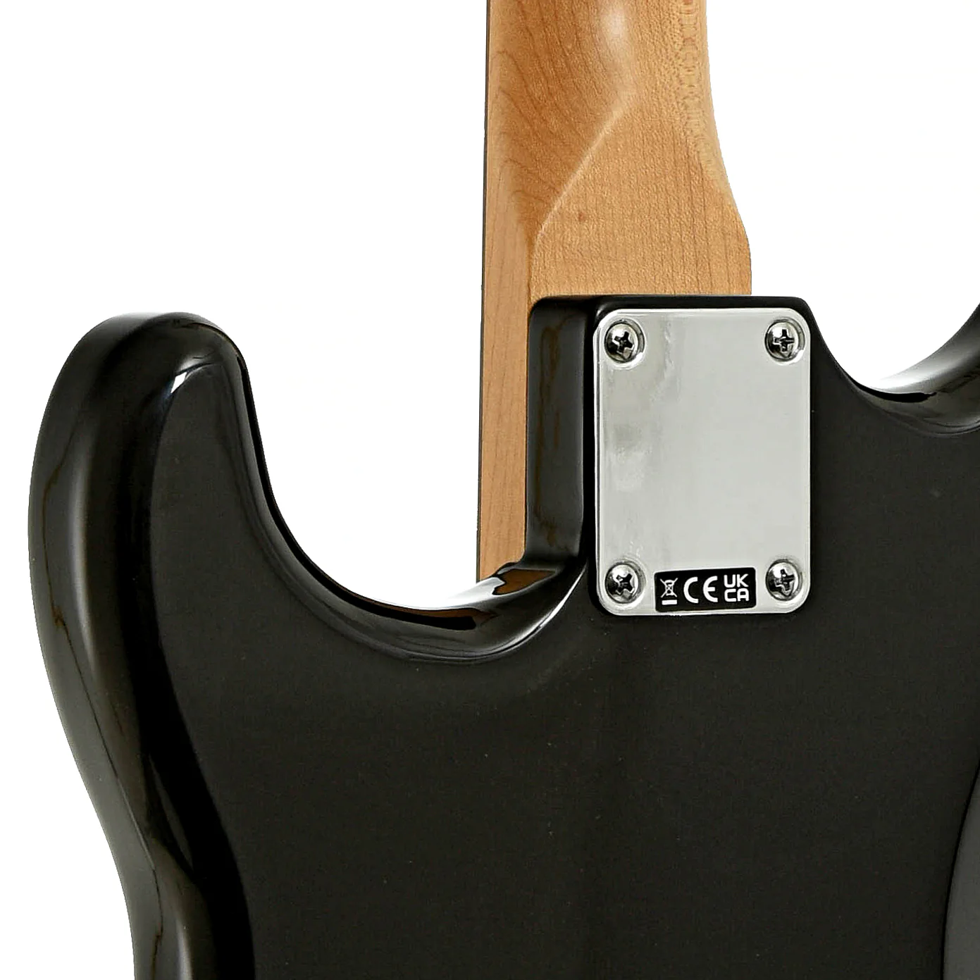 Fender Standard Stratocaster HSS Electric Guitar, Black - Image 10