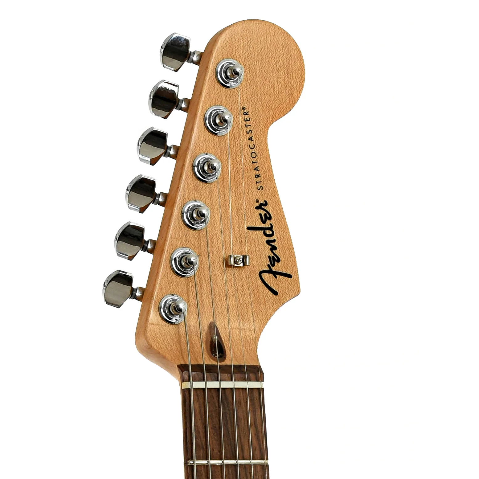 Fender Standard Stratocaster HSS Electric Guitar, Black - Image 8