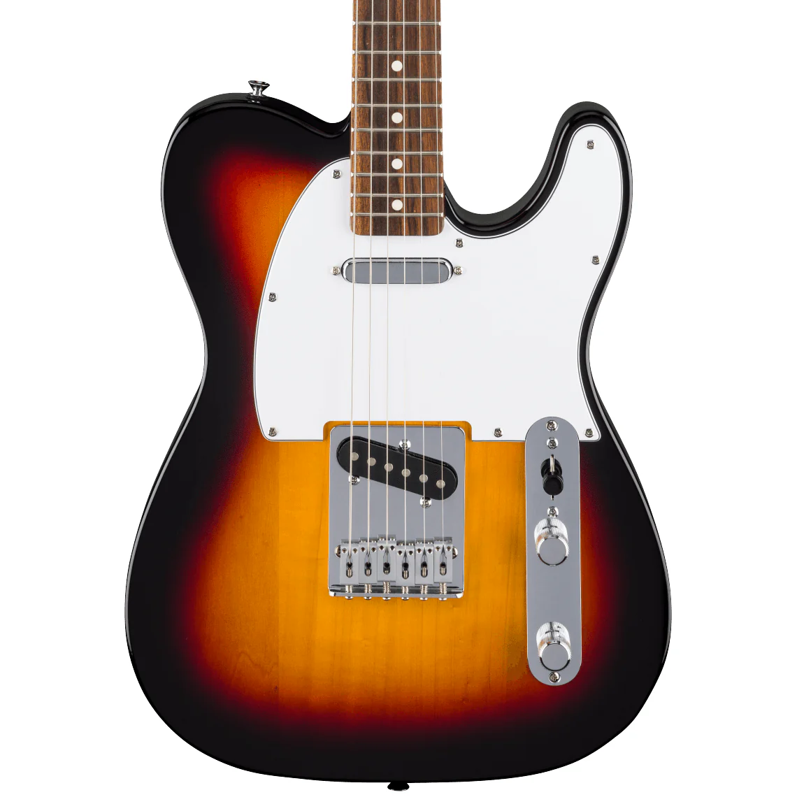 Fender Standard Telecaster Electric Guitar, 3-Color Sunburst - Image 2