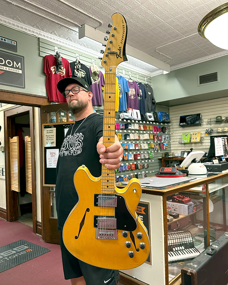 Fender Starcaster Semi-Hollowbody Electric Guitar (1975)