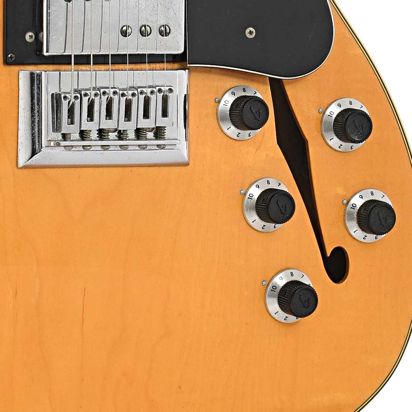 Fender Starcaster Semi-Hollowbody Electric Guitar (1975) - Image 5