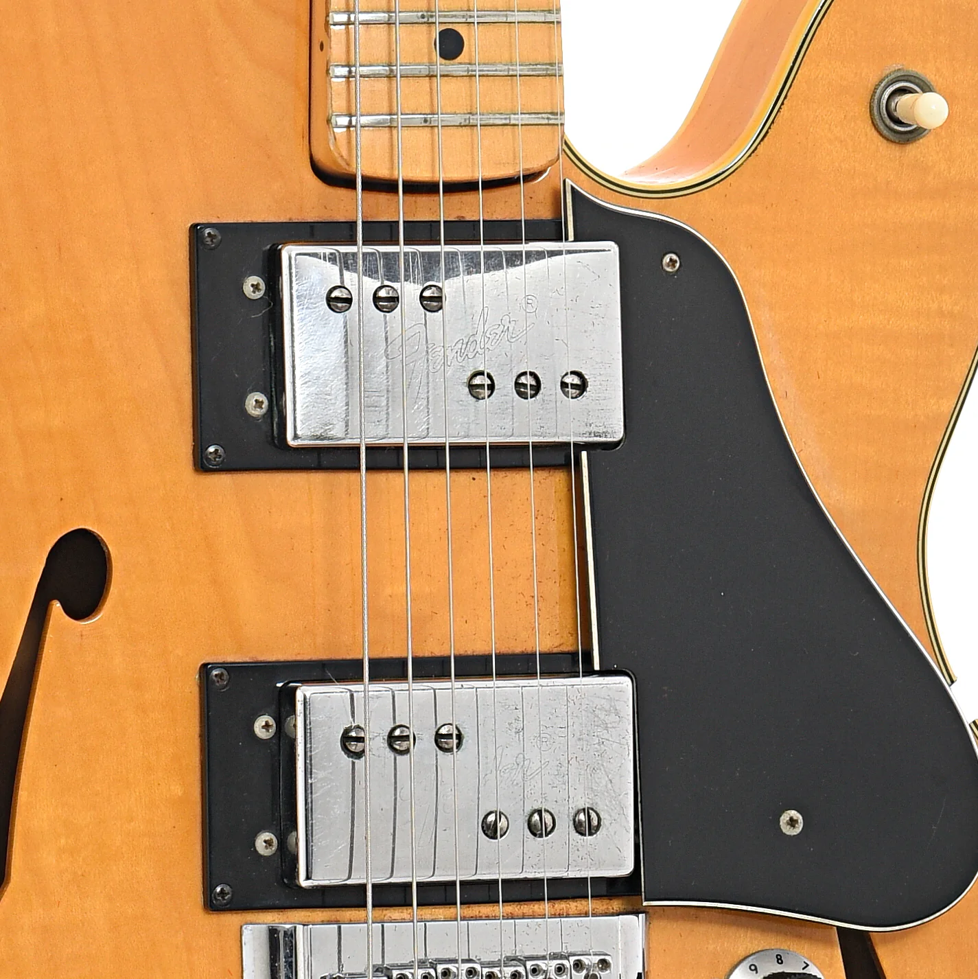 Fender Starcaster Semi-Hollowbody Electric Guitar (1975) - Image 6