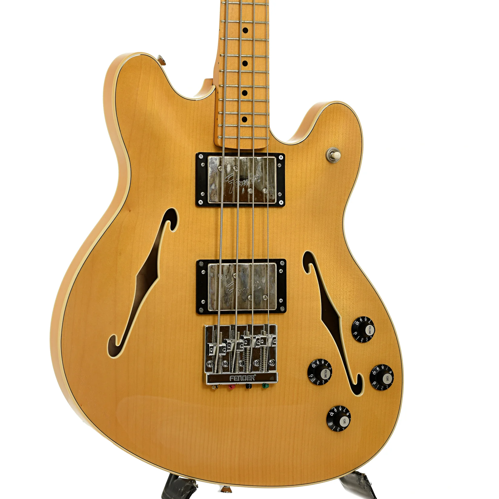 Fender Starcaster Semi-Hollowbody Electric Bass (2014) - Image 4