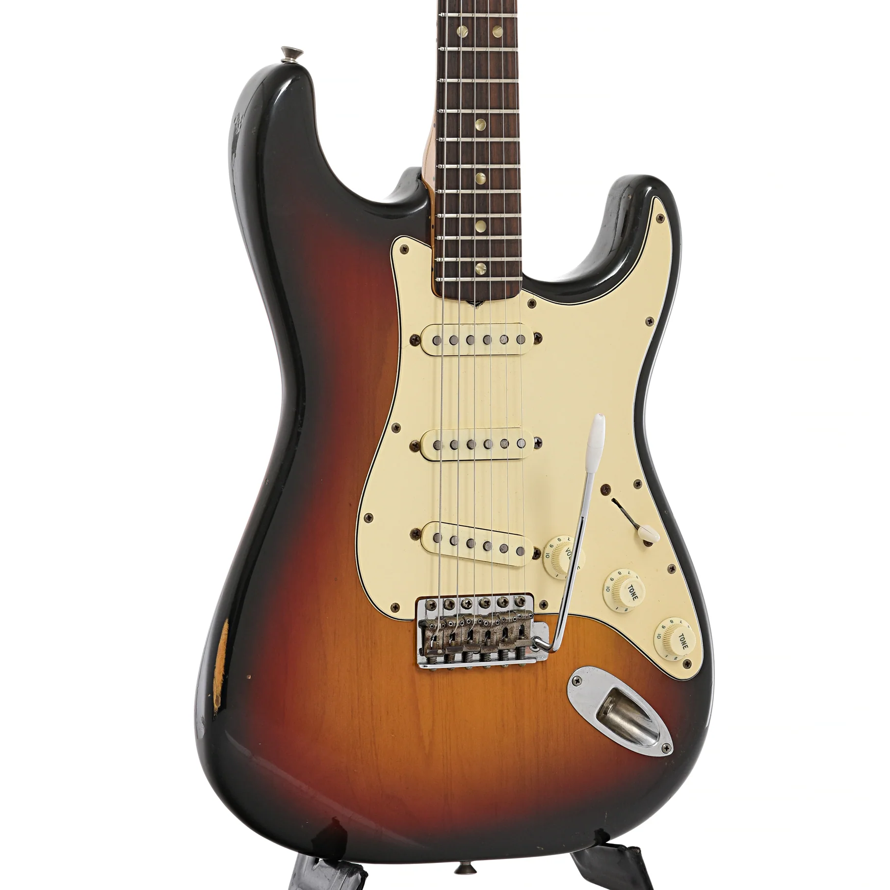Fender Stratocaster Electric Guitar (1971) - Image 4