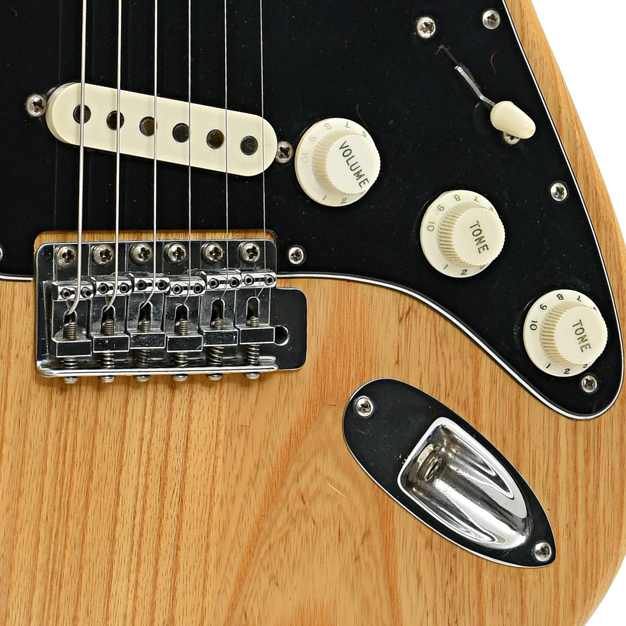 Fender Stratocaster Electric Guitar (1976) - Image 5