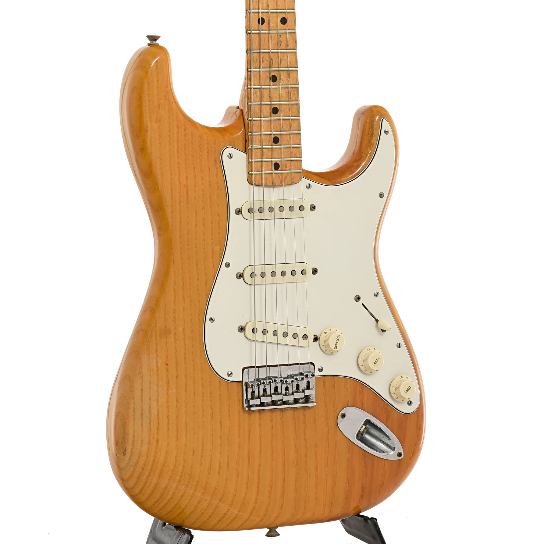 Fender Stratocaster Electric Guitar (1975) - Image 4