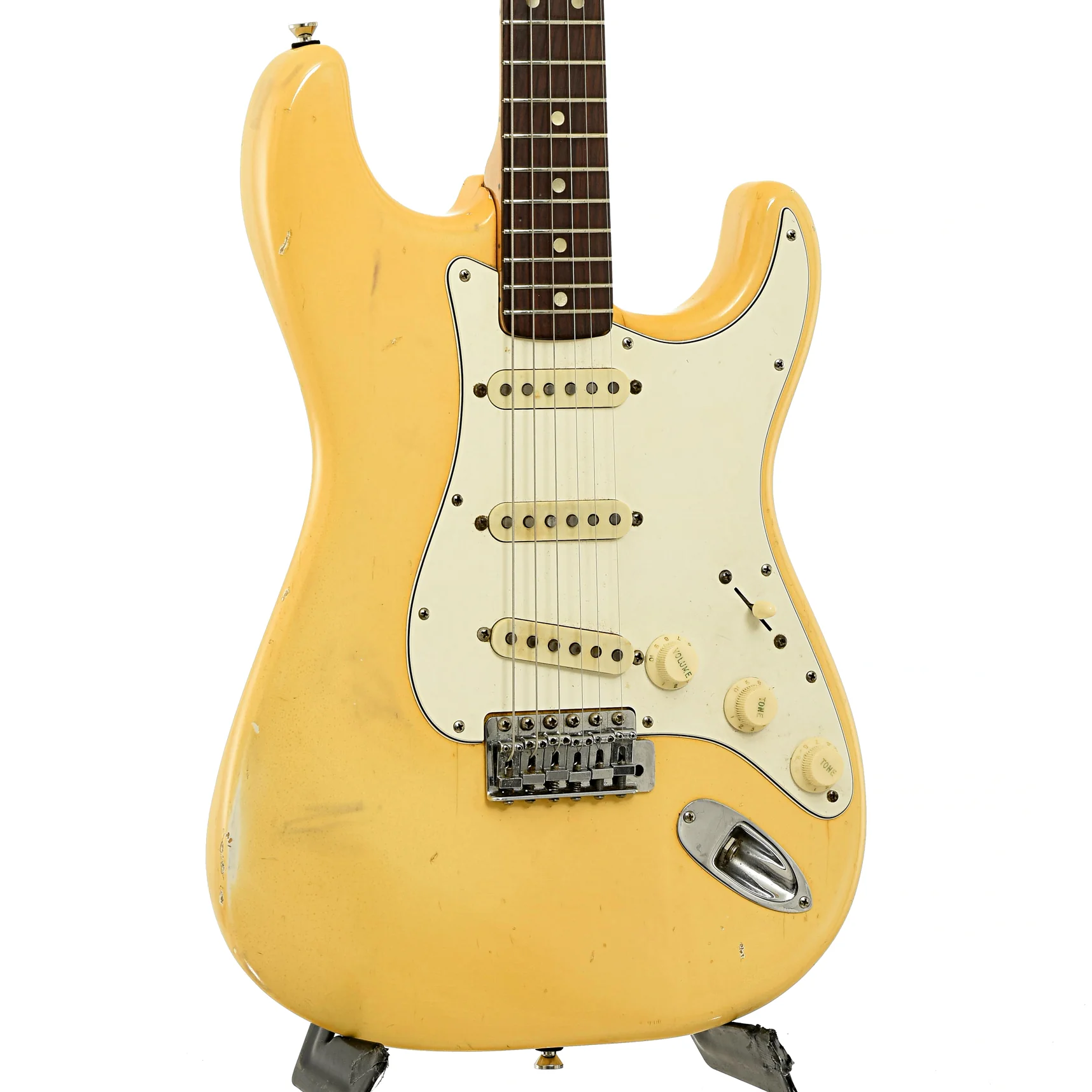Fender Stratocaster Electric Guitar (1973) - Image 4