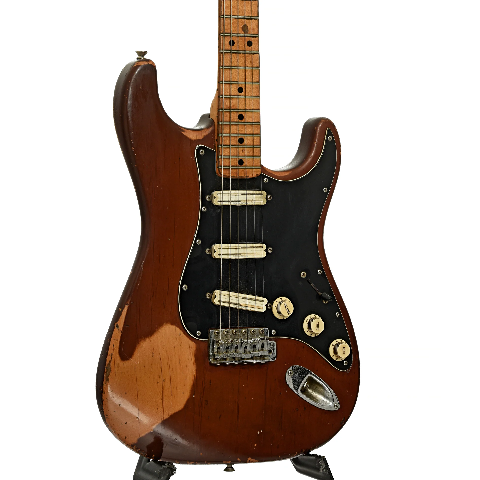 Fender Stratocaster Electric Guitar (1973) - Image 4