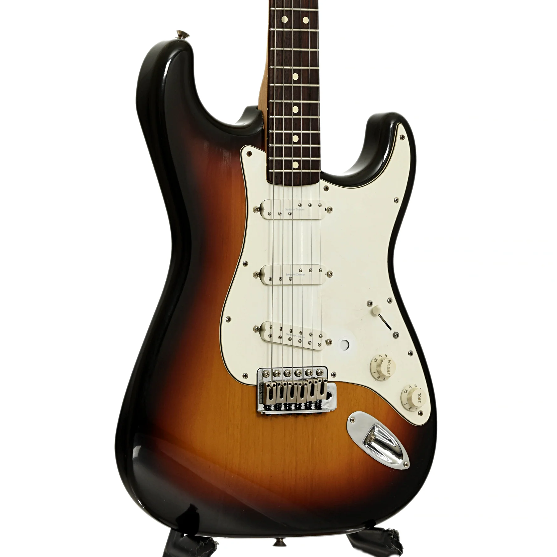 Fender Stratocaster Standard Electric Guitar (1996) - Image 4