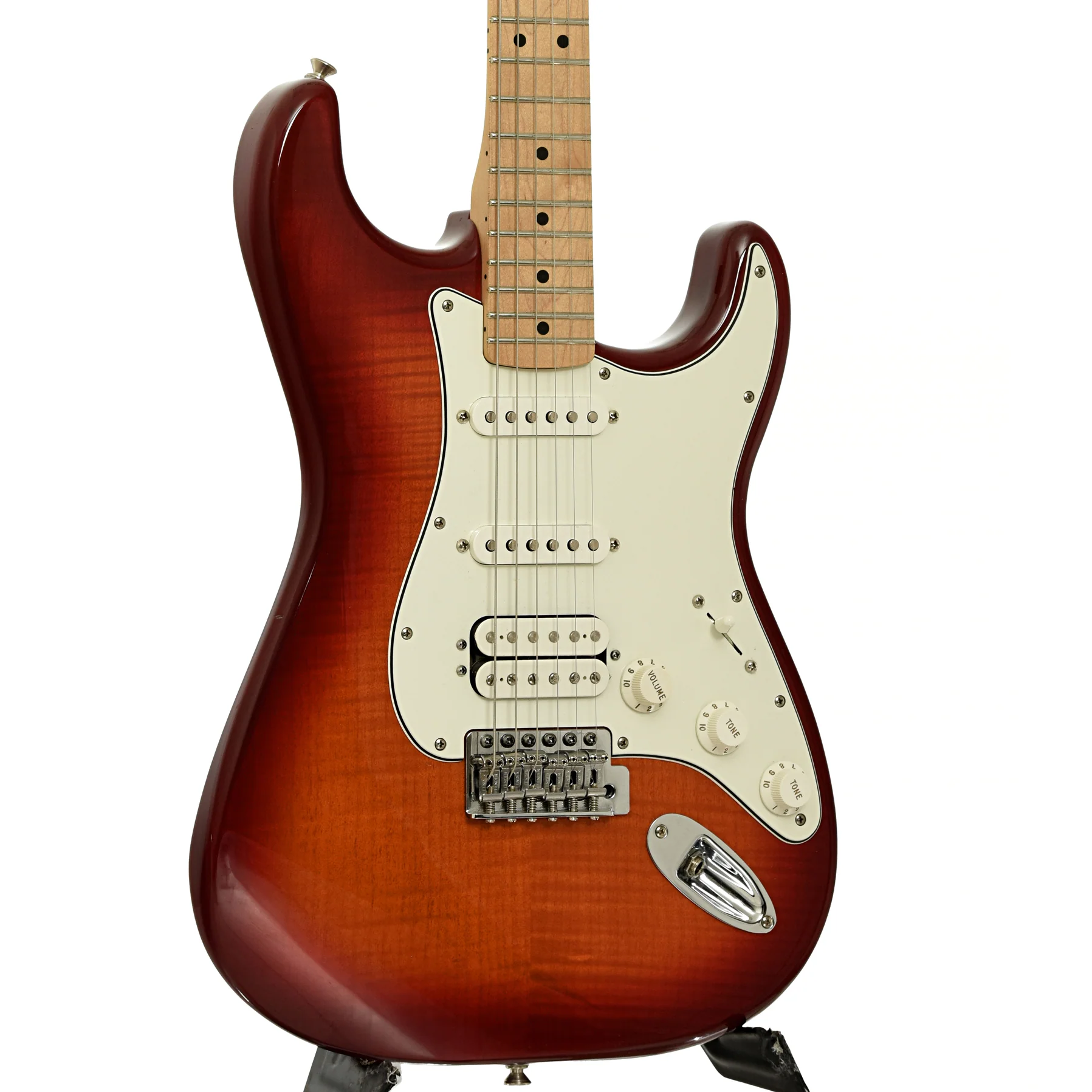 Fender Stratocaster HSS Plus Top Electric Guitar (2016) - Image 4