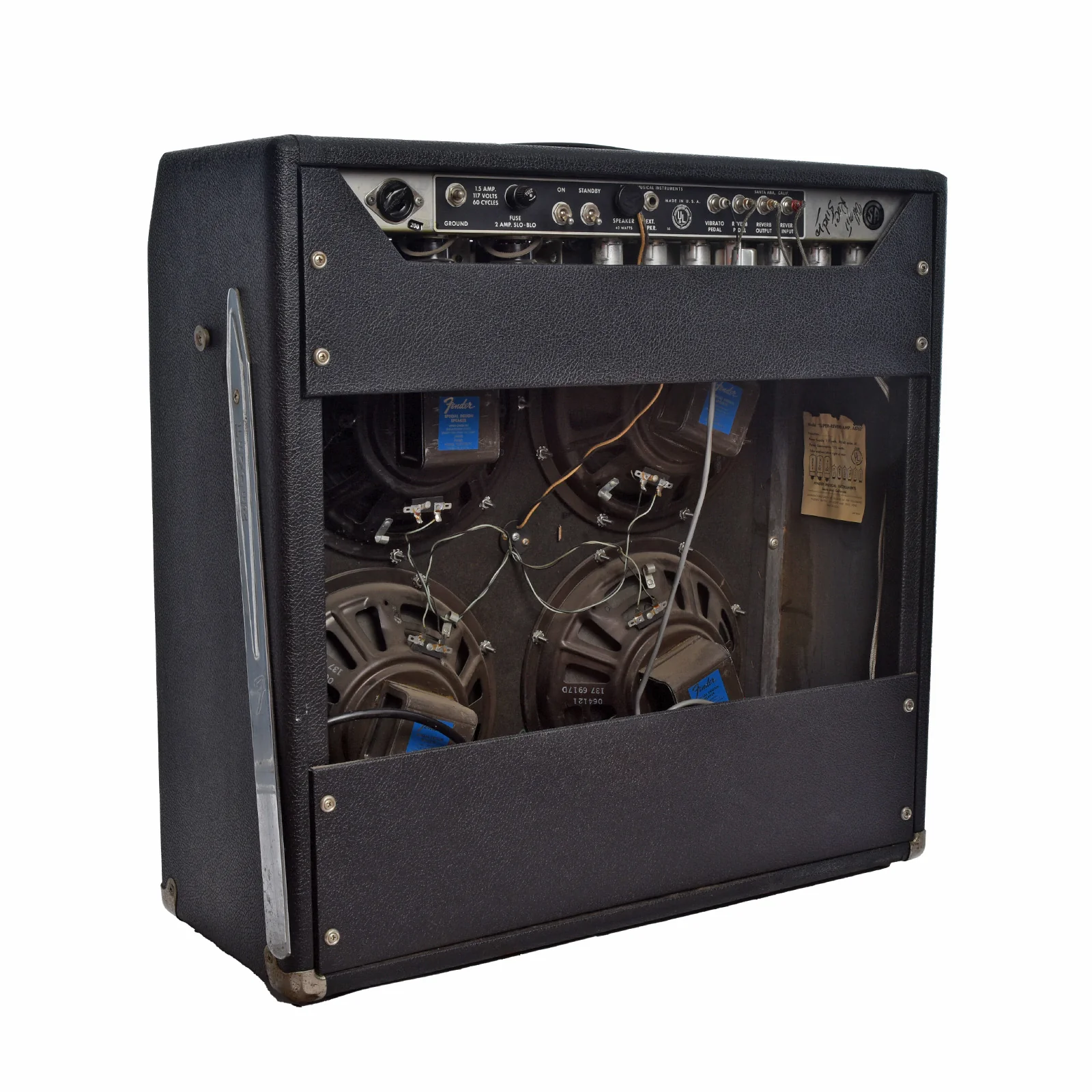 Fender Super Reverb (1969) - Image 4