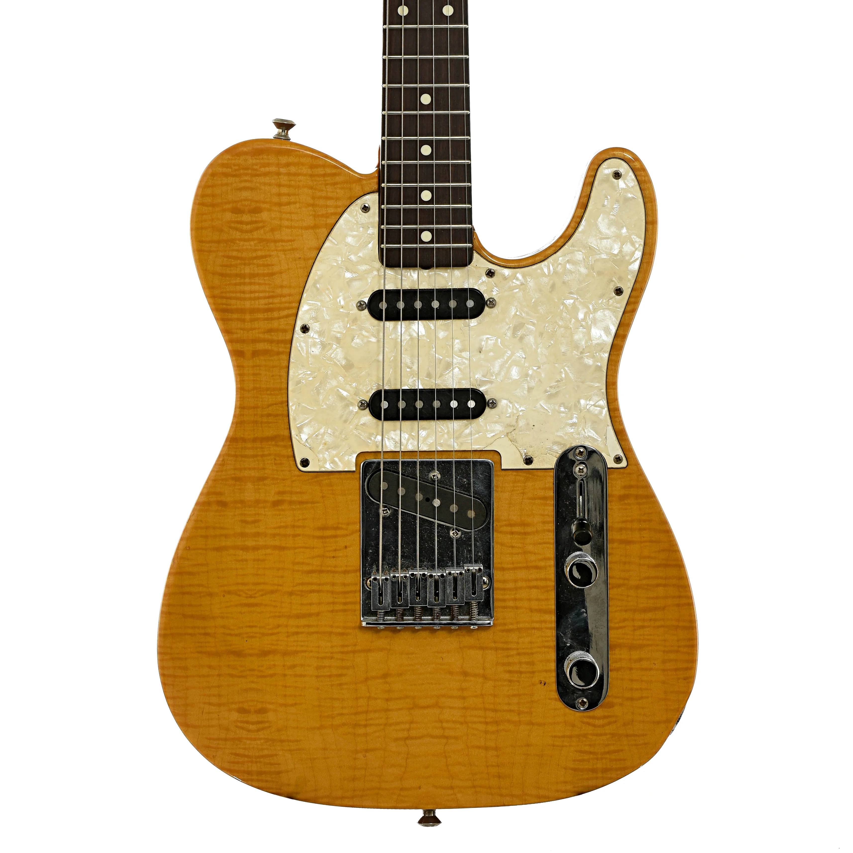 Fender Telecaster Deluxe Fotoflame Electric Guitar (c.1995) - Image 2