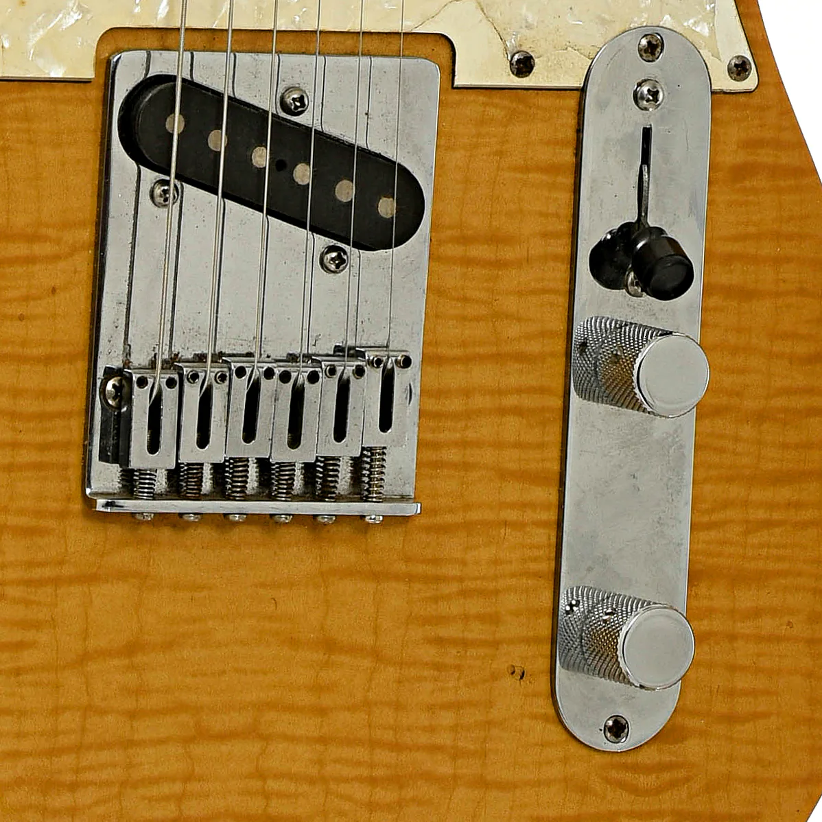 Fender Telecaster Deluxe Fotoflame Electric Guitar (c.1995) - Image 5