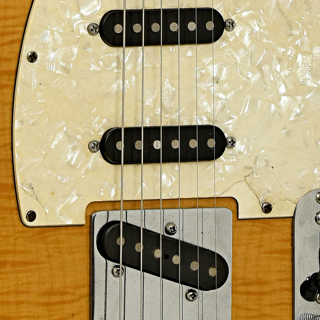 Fender Telecaster Deluxe Fotoflame Electric Guitar (c.1995) - Image 6