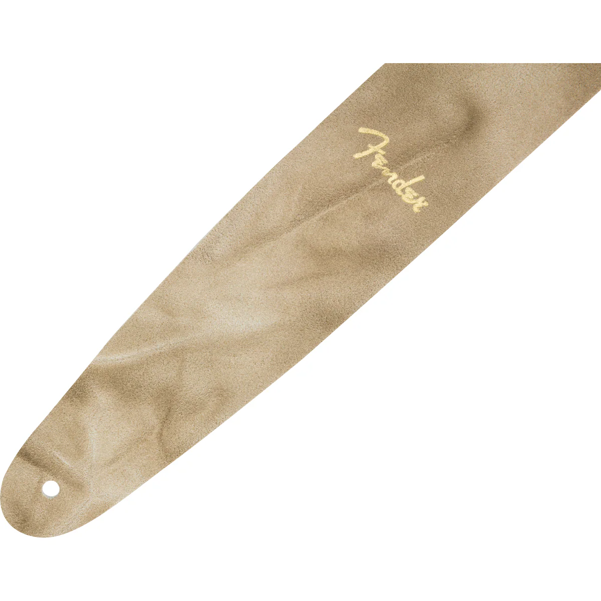 Fender Tie Dye Leather Guitar Strap, Natural - Image 2