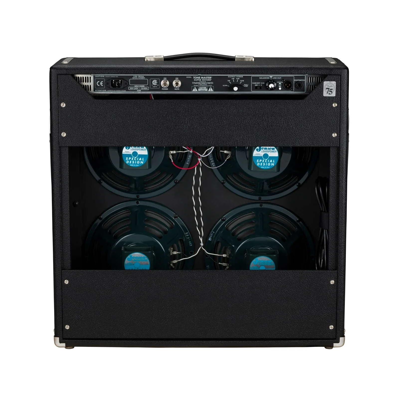 Fender Tone Master Super Reverb Guitar Amplifier - Image 6