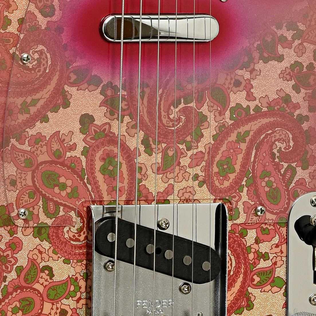 Fender Vintage Custom '68 Paisley Telecaster NOS Electric Guitar (2025) - Image 6