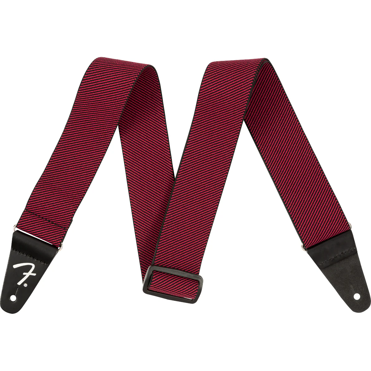 Fender Weighless Tweed Guitar Strap, Red - Image 2