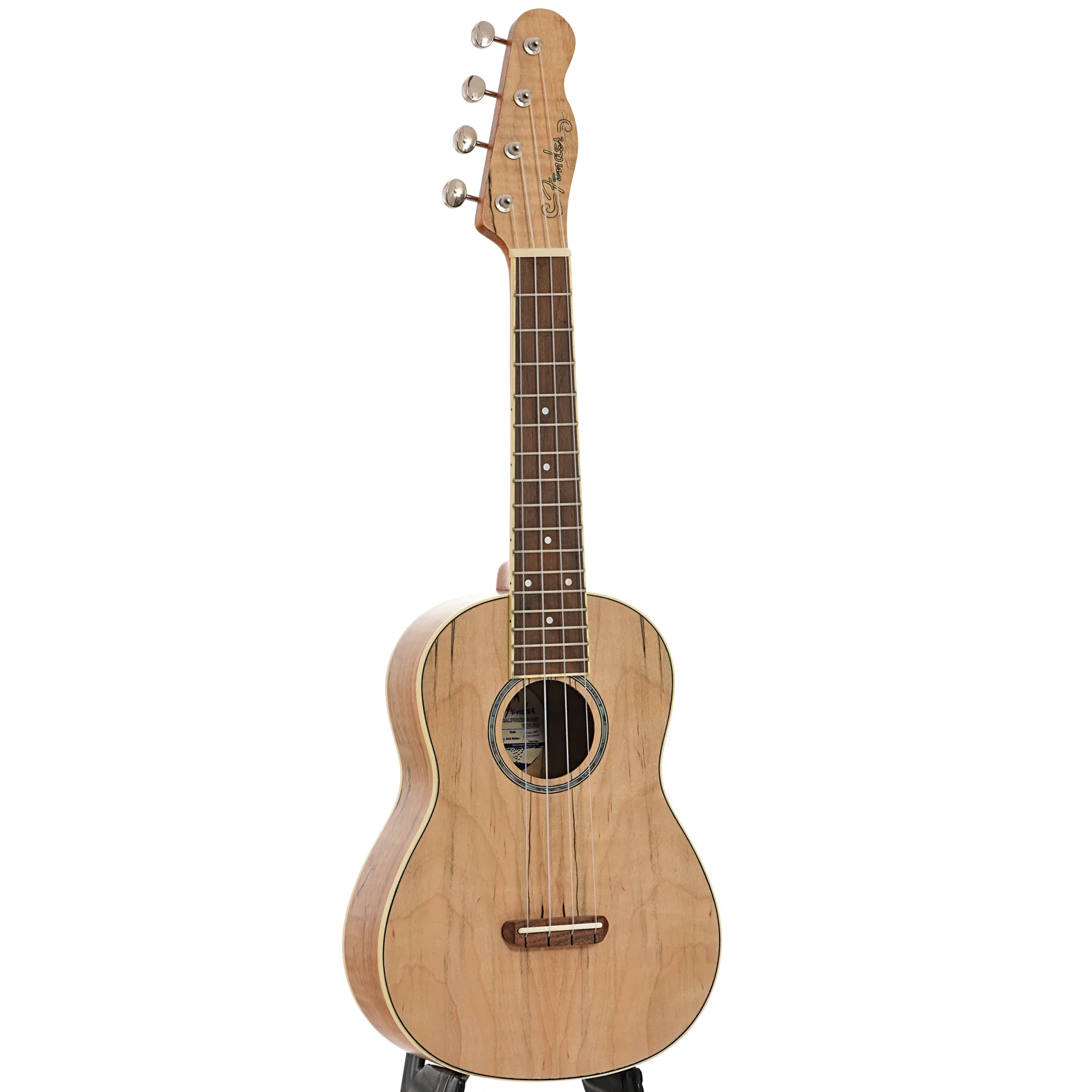 Fender Zuma Exotic Concert Ukulele, Spalted Maple - Image 3