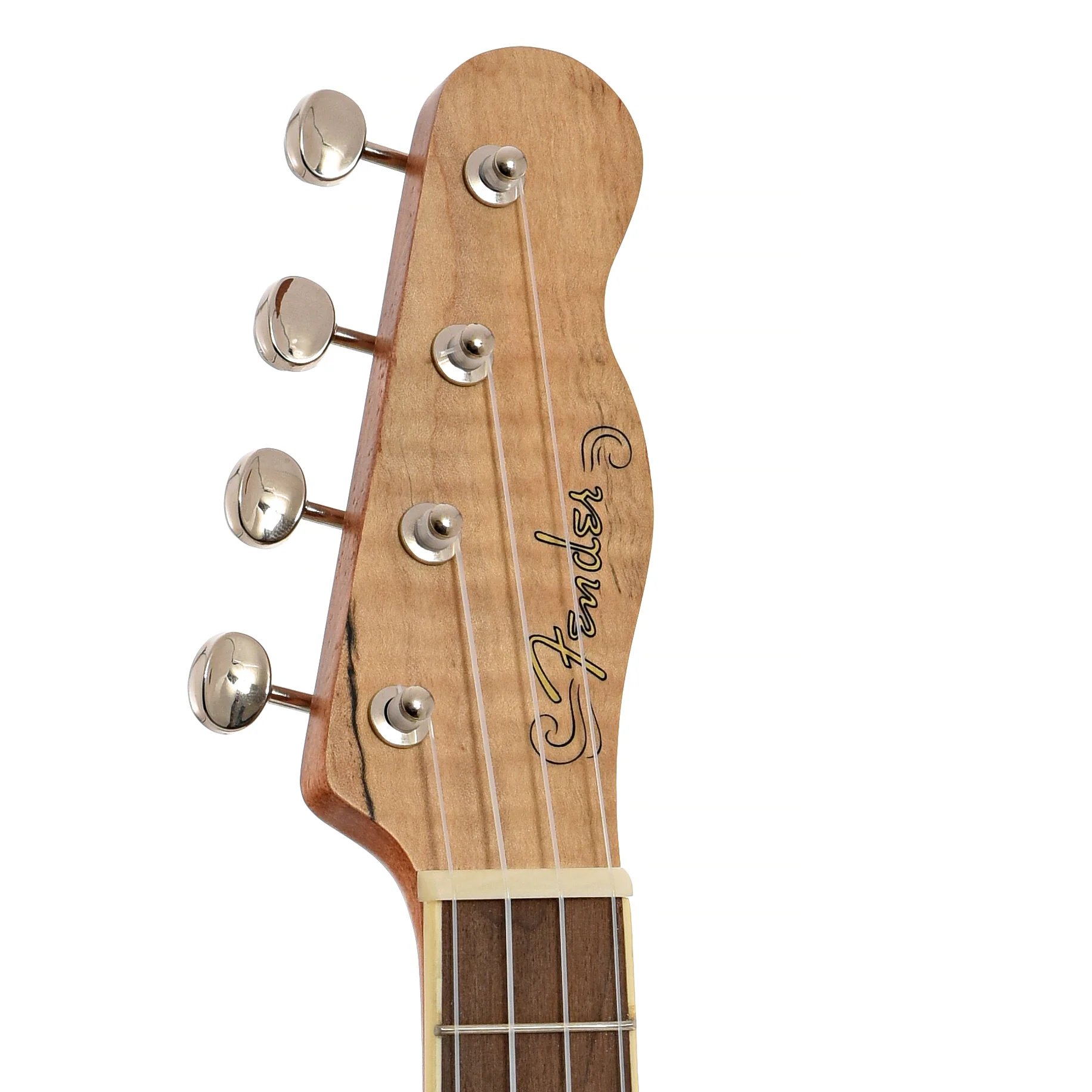 Fender Zuma Exotic Concert Ukulele, Spalted Maple - Image 8