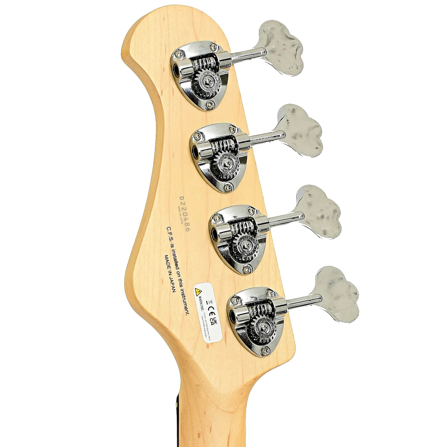 FGN JMP-AL-R/GUM/02 4-String Electric Bass - Image 9