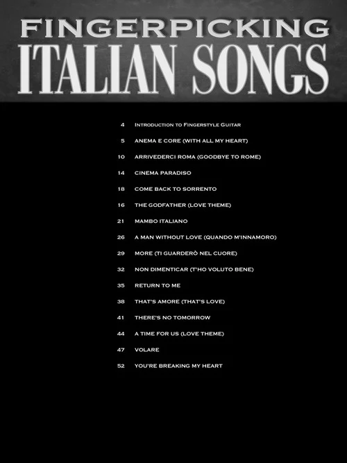 Fingerpicking Italian Songs - Image 3