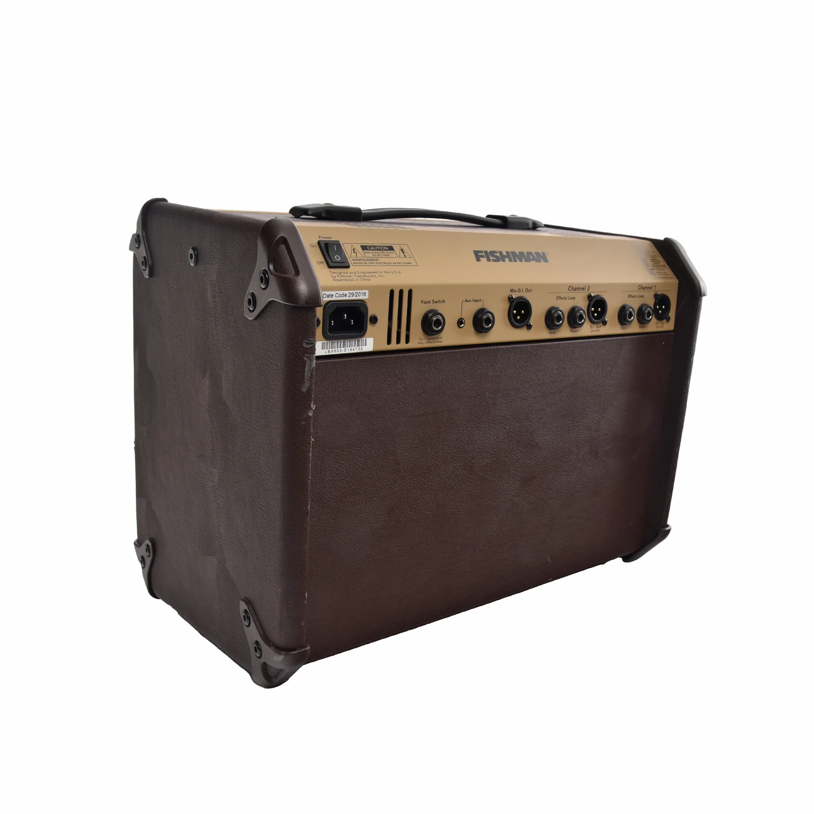 Fishman LBX600 Loudbox Artist Acoustic Combo Amplifier (2016) - Image 4