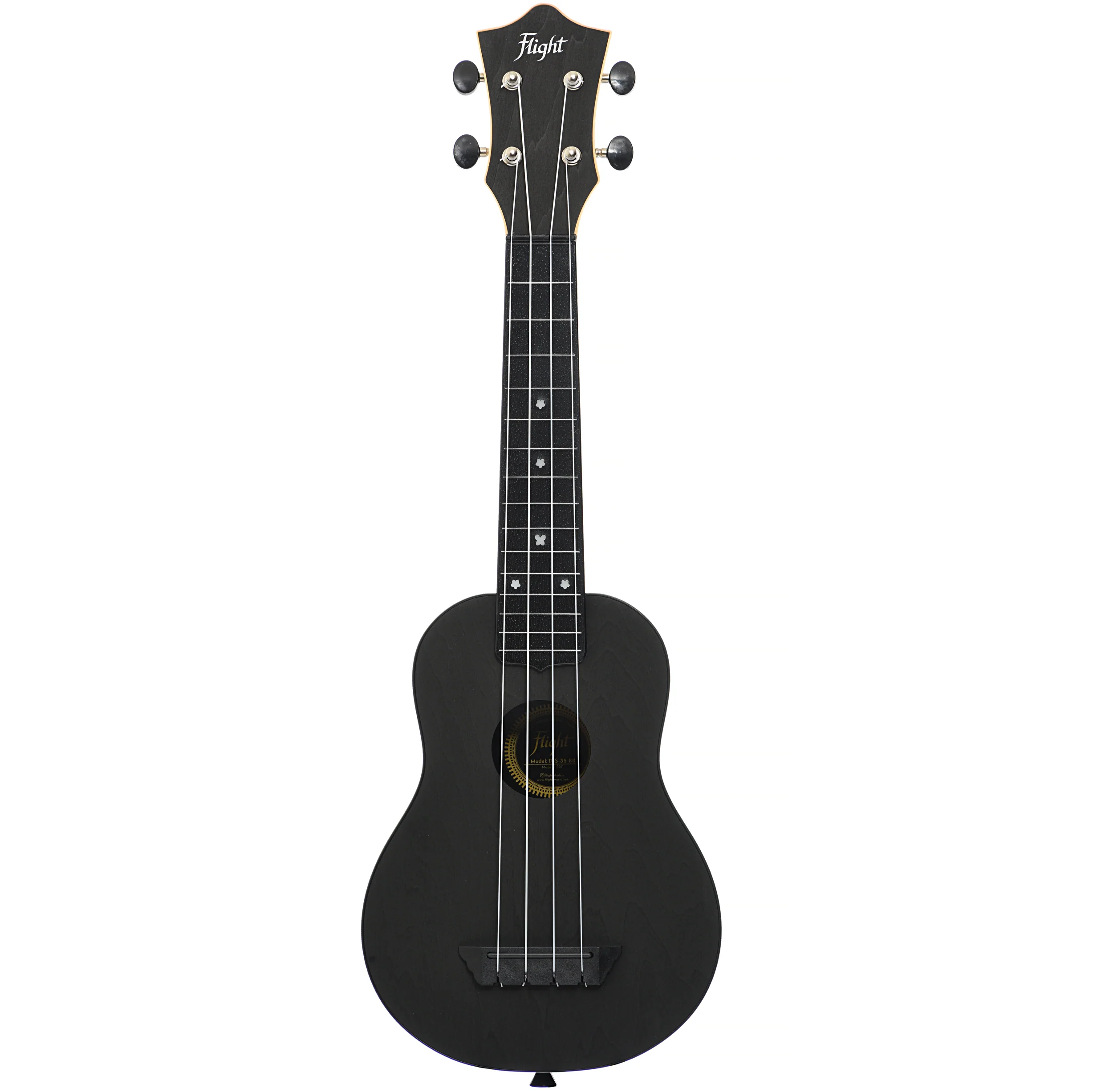 Flight TUS35 Travel Series Soprano Ukulele, Black - Image 14