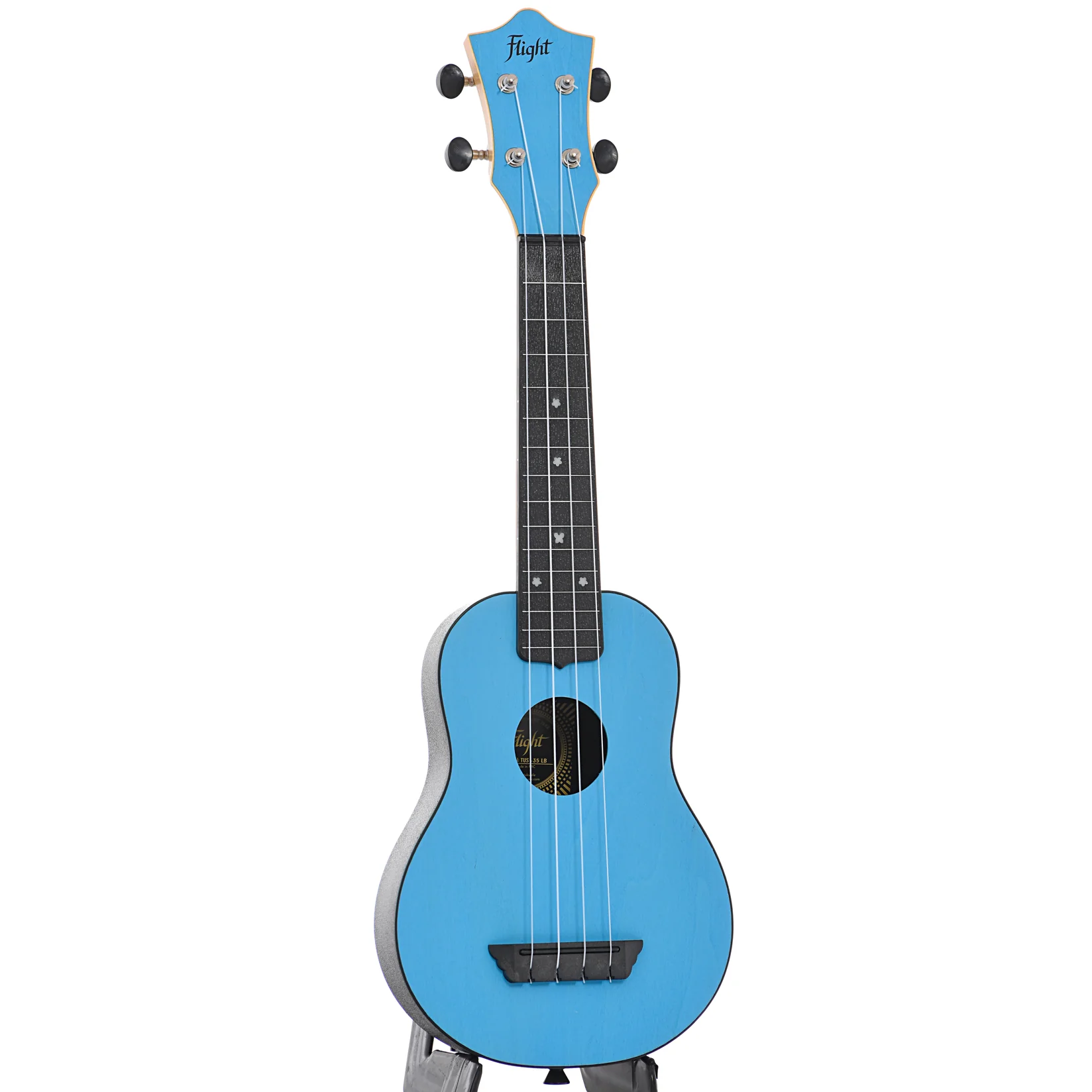 Flight TUS35 Travel Series Soprano Ukulele, Light Blue - Image 3