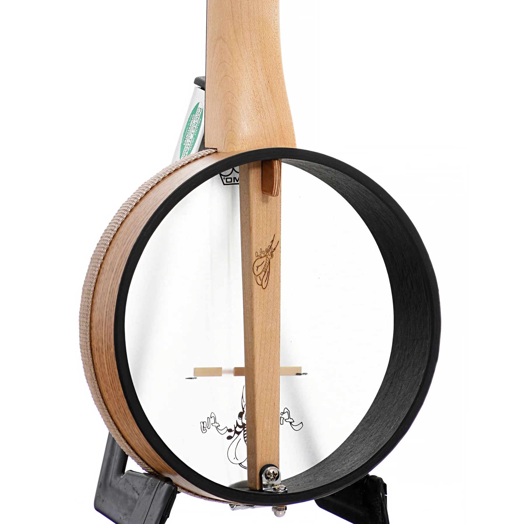 Magic Fluke Company Firefly Soprano Banjo Uke, Maple, with Cinch Sack - Image 10