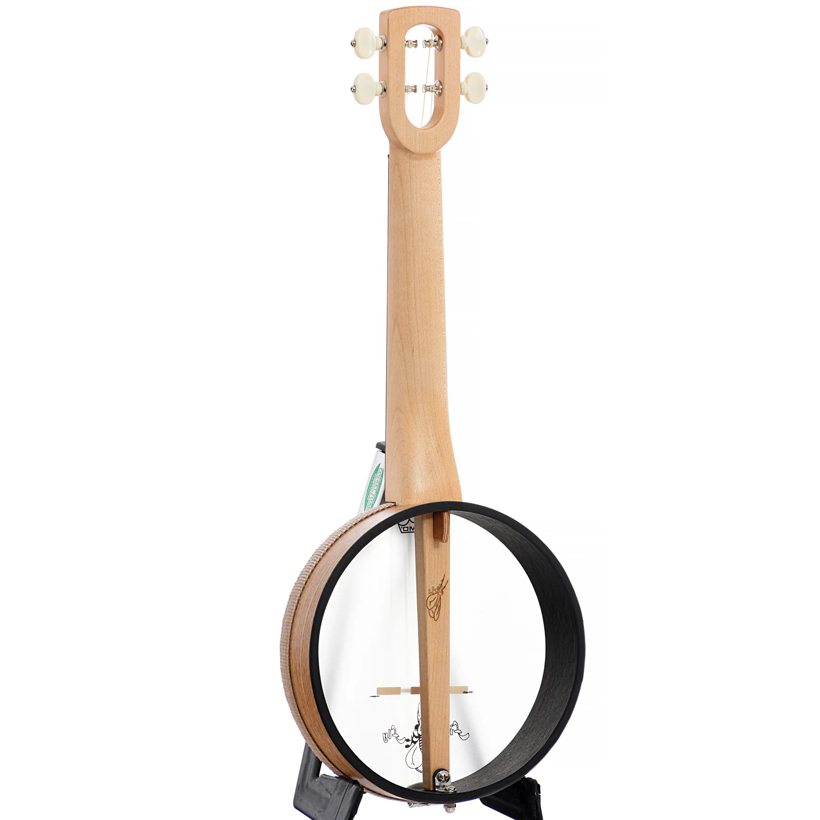 Magic Fluke Company Firefly Soprano Banjo Uke, Maple, with Cinch Sack - Image 11