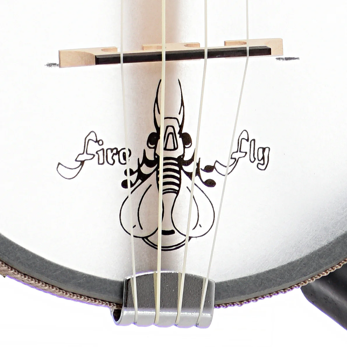 Magic Fluke Company Firefly Soprano Banjo Uke, Maple, with Cinch Sack - Image 4