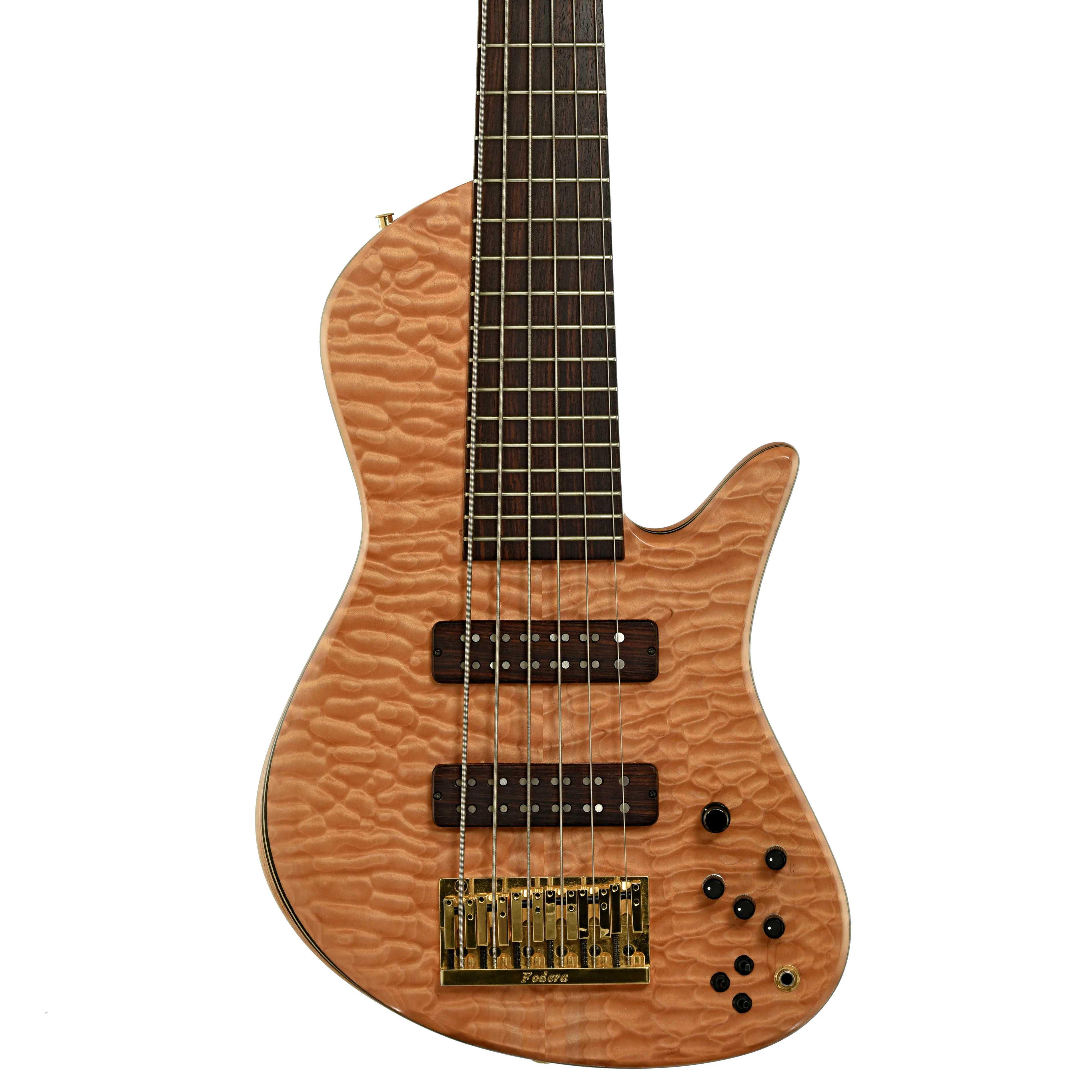 Fodera Emperor II Elite Singlecut 6-String Electric Bass (2007) - Image 2