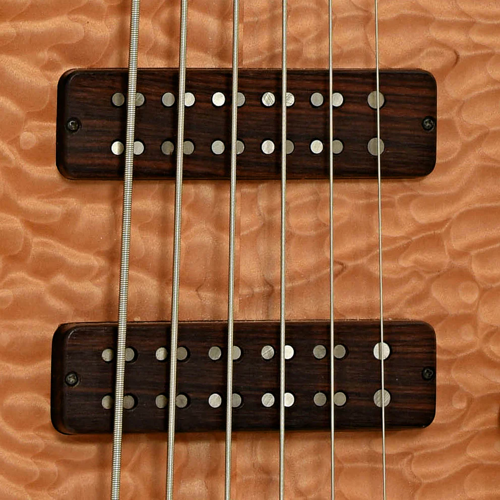 Fodera Emperor II Elite Singlecut 6-String Electric Bass (2007) - Image 6