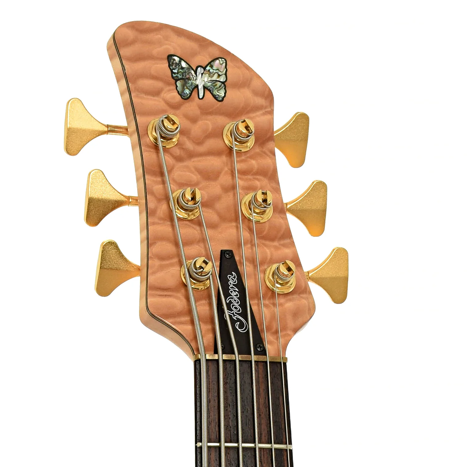 Fodera Emperor II Elite Singlecut 6-String Electric Bass (2007) - Image 8