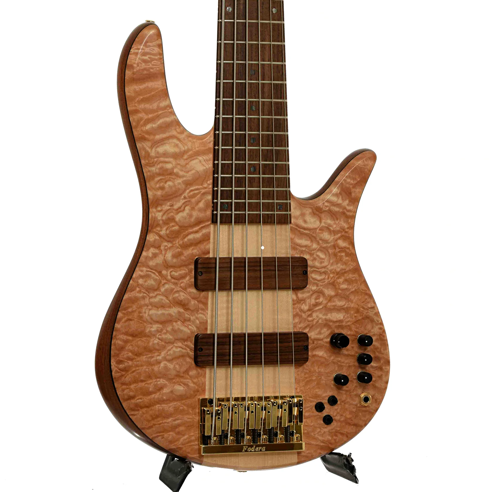 Fodera Monarch Elite 6-String Electric Bass (2000s) - Image 4