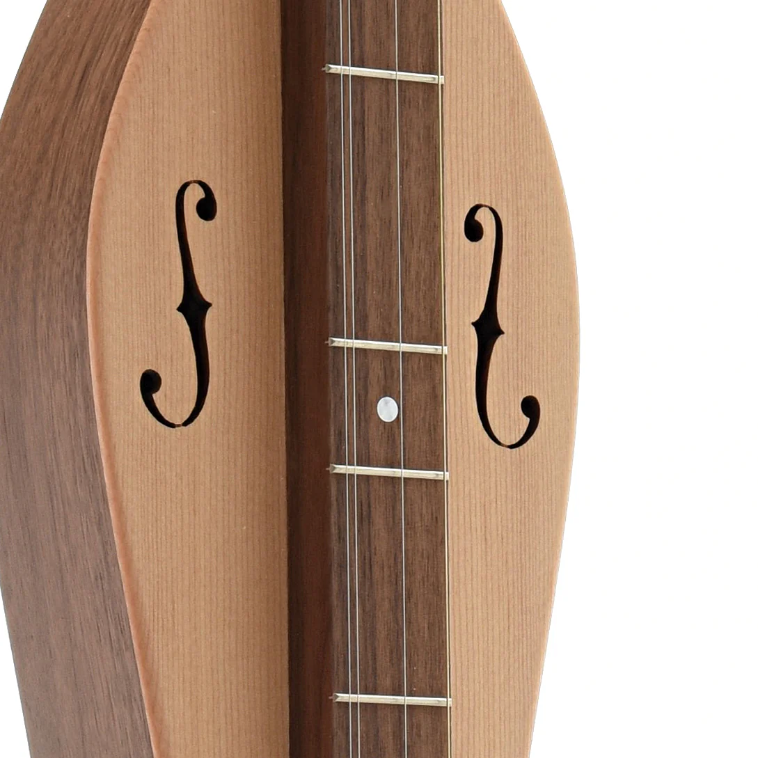 Folk Roots Walnut & Spruce 4-String Dulcimer & Gigbag - Image 3